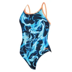 Zoggs Sprintback Swimsuit -Blue Wave zoggs sprintback swimsuit 2
