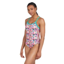 Zoggs Strikeback Swimsuit -Blue Wave zoggs strikeback swimsuit 4