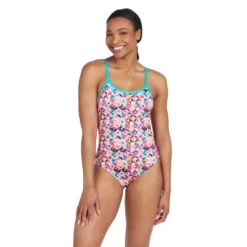 Zoggs Strikeback Swimsuit -Blue Wave zoggs strikeback swimsuit 5