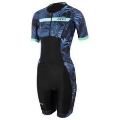 Zone3 Activate+ Tropical Palm Short Sleeve Trisuit