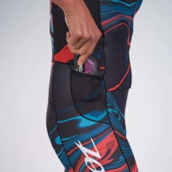 ZOOT Aero Full Zip Lava Short Sleeve Trisuit -Blue Wave zoot aero full zip lava short sleeve trisuit 7