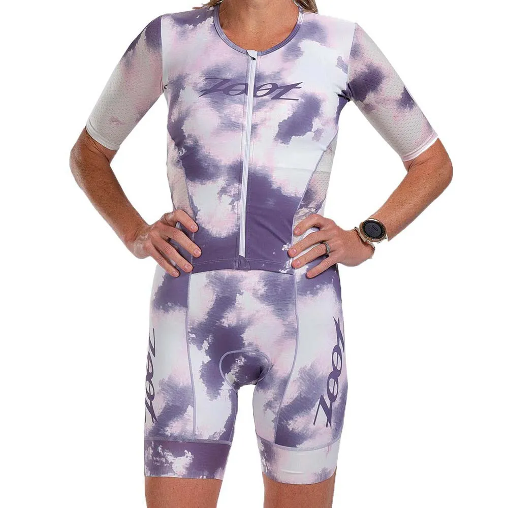 ZOOT Aero Full Zip Moonlight Short Sleeve Trisuit 1 ZOOT Aero Full Zip Moonlight Short Sleeve Trisuit