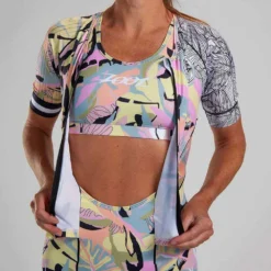 ZOOT LTD Aero Short Sleeve Trisuit -Blue Wave zoot ltd aero short sleeve trisuit 2