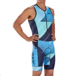 ZOOT LTD Cali 19 Race Suit Sleeveless Trisuit -Blue Wave zoot ltd cali 19 race suit sleeveless trisuit 2