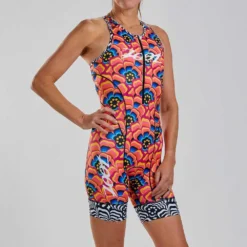ZOOT LTD Short Sleeve Trisuit Sleeveless Trisuit -Blue Wave zoot ltd short sleeve trisuit sleeveless trisuit 2