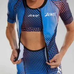 ZOOT Ltd Tri Aero Full Zip Plus Short Sleeve Trisuit 29 ZOOT Ltd Tri Aero Full Zip Plus Short Sleeve Trisuit -Blue Wave zoot ltd tri aero full zip plus short sleeve trisuit 12