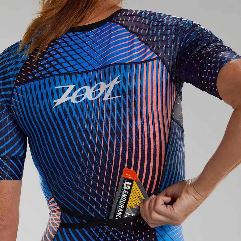 ZOOT Ltd Tri Aero Full Zip Plus Short Sleeve Trisuit 15 ZOOT Ltd Tri Aero Full Zip Plus Short Sleeve Trisuit - Image 15