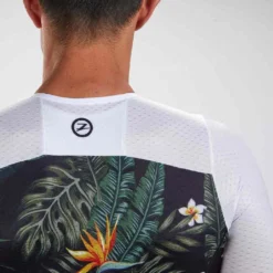 ZOOT Ltd Tri Aero Fz Short Sleeve Trisuit -Blue Wave zoot ltd tri aero fz short sleeve trisuit 10