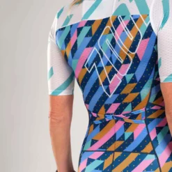 ZOOT Ltd Tri Aero Fz Short Sleeve Trisuit -Blue Wave zoot ltd tri aero fz short sleeve trisuit 26