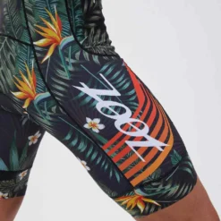 ZOOT Ltd Tri Aero Fz Short Sleeve Trisuit -Blue Wave zoot ltd tri aero fz short sleeve trisuit 6