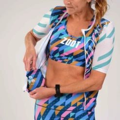 ZOOT Ltd Tri Aero Short Sleeve Jersey -Blue Wave zoot ltd tri aero short sleeve jersey 18