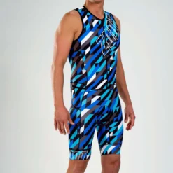 ZOOT Ltd Tri Fz Sleeveless Trisuit -Blue Wave zoot ltd tri fz sleeveless trisuit 2