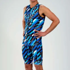 ZOOT Ltd Tri Fz Sleeveless Trisuit -Blue Wave zoot ltd tri fz sleeveless trisuit 3