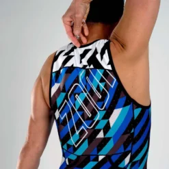 ZOOT Ltd Tri Fz Sleeveless Trisuit -Blue Wave zoot ltd tri fz sleeveless trisuit 9