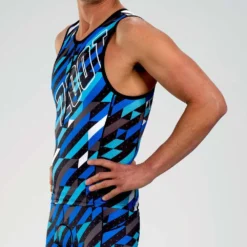 ZOOT Ltd Tri Tank Sleeveless Trisuit -Blue Wave zoot ltd tri tank sleeveless trisuit 3