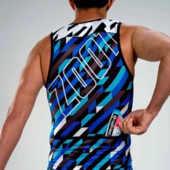 ZOOT Ltd Tri Tank Sleeveless Trisuit -Blue Wave zoot ltd tri tank sleeveless trisuit 4