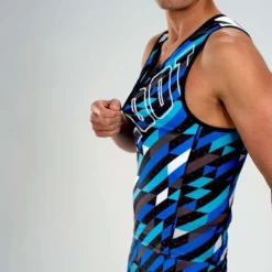 ZOOT Ltd Tri Tank Sleeveless Trisuit -Blue Wave zoot ltd tri tank sleeveless trisuit 5