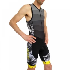 ZOOT Performance Front Zip Race Suit Sleeveless Trisuit -Blue Wave zoot performance front zip race suit sleeveless trisuit 2