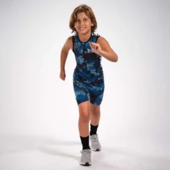 ZOOT Race Division Navy Sleeveless Trisuit -Blue Wave zoot race division navy sleeveless trisuit 4