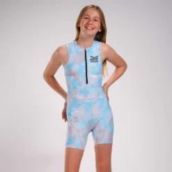 ZOOT Race Division Sleeveless Trisuit -Blue Wave zoot race division sleeveless trisuit 2