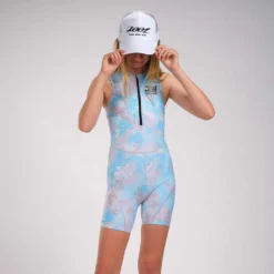 ZOOT Race Division Sleeveless Trisuit -Blue Wave zoot race division sleeveless trisuit 3